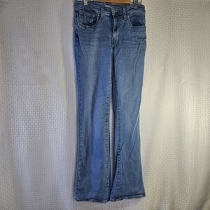 Levi's 725 High Rise Boot Cut Jeans Size 27 Great Condition